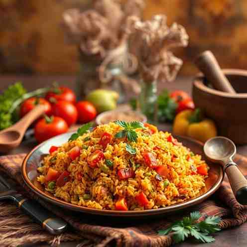 Jollof Rice - West African Flavor Journey
